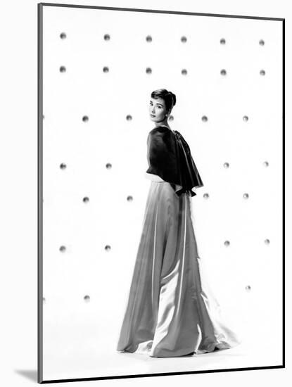 Audrey Hepburn, Funny Face, 1957-null-Mounted Photographic Print