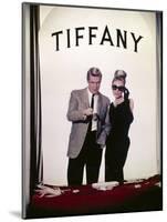 Audrey Hepburn, George Peppard. "Breakfast At Tiffany's" 1961, Directed by Blake Edwards-null-Mounted Photographic Print