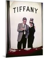 Audrey Hepburn, George Peppard. "Breakfast At Tiffany's" 1961, Directed by Blake Edwards-null-Mounted Photographic Print