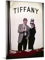 Audrey Hepburn, George Peppard. "Breakfast At Tiffany's" 1961, Directed by Blake Edwards-null-Mounted Photographic Print