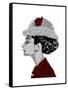 Audrey Hepburn - I Believe in Red-Emily Gray-Framed Stretched Canvas