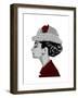 Audrey Hepburn - I Believe in Red-Emily Gray-Framed Premium Giclee Print