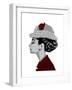 Audrey Hepburn - I Believe in Red-Emily Gray-Framed Premium Giclee Print