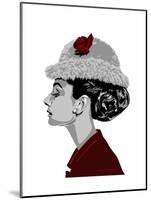 Audrey Hepburn - I Believe in Red-Emily Gray-Mounted Giclee Print
