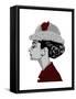 Audrey Hepburn - I Believe in Red-Emily Gray-Framed Stretched Canvas