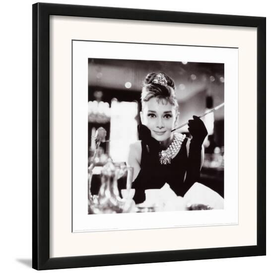'Audrey Hepburn in Breakfast at Tiffany's' Print | AllPosters.com