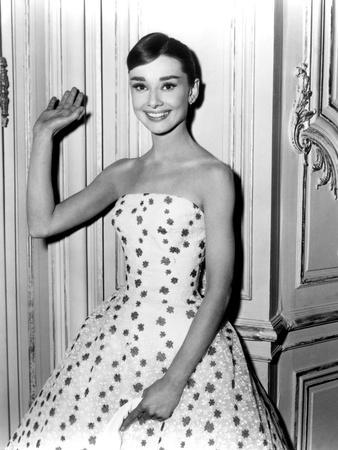 audrey hepburn polka dot dress