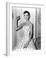 Audrey Hepburn in Funny Face, 1957-null-Framed Photo