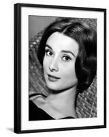 Audrey Hepburn. "Love In the Afternoon" 1957, Directed by Billy Wilder-null-Framed Photographic Print