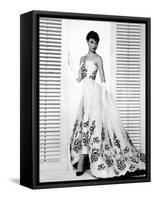 Audrey Hepburn. "Sabrina Fair" 1954, "Sabrina" Directed by Billy Wilder. Custome by Edith Head-null-Framed Stretched Canvas