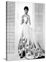 Audrey Hepburn. "Sabrina Fair" 1954, "Sabrina" Directed by Billy Wilder. Custome by Edith Head-null-Stretched Canvas