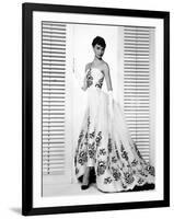 Audrey Hepburn. "Sabrina Fair" 1954, "Sabrina" Directed by Billy Wilder. Custome by Edith Head-null-Framed Photographic Print