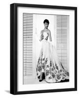 Audrey Hepburn. "Sabrina Fair" 1954, "Sabrina" Directed by Billy Wilder. Custome by Edith Head-null-Framed Photographic Print