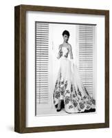 Audrey Hepburn. "Sabrina Fair" 1954, "Sabrina" Directed by Billy Wilder. Custome by Edith Head-null-Framed Photographic Print