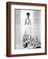 Audrey Hepburn. "Sabrina Fair" 1954, "Sabrina" Directed by Billy Wilder. Custome by Edith Head-null-Framed Photographic Print