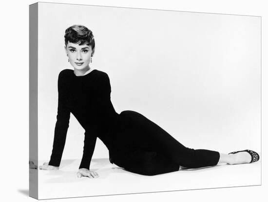 Audrey Hepburn. "Sabrina Fair" 1954, "Sabrina" Directed by Billy Wilder. Diseñador: Givenchy-null-Stretched Canvas