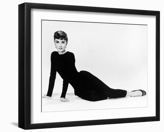 Audrey Hepburn. "Sabrina Fair" 1954, "Sabrina" Directed by Billy Wilder. Diseñador: Givenchy-null-Framed Premium Photographic Print