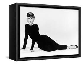 Audrey Hepburn. "Sabrina Fair" 1954, "Sabrina" Directed by Billy Wilder. Diseñador: Givenchy-null-Framed Stretched Canvas