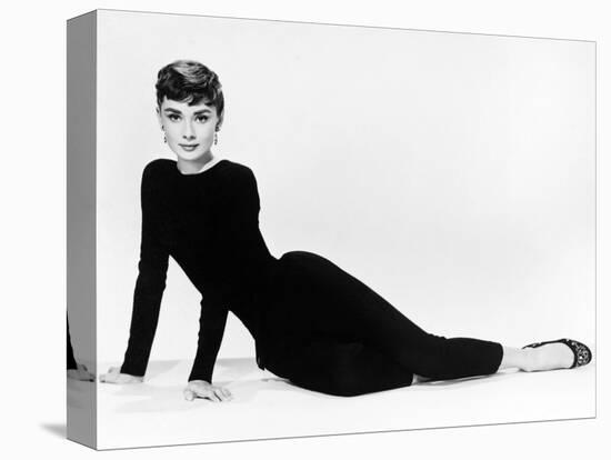 Audrey Hepburn. "Sabrina Fair" 1954, "Sabrina" Directed by Billy Wilder. Diseñador: Givenchy-null-Stretched Canvas