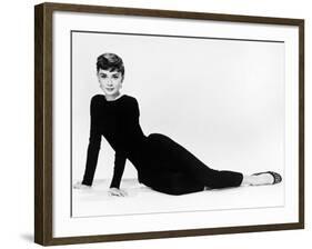 Audrey Hepburn. "Sabrina Fair" 1954, "Sabrina" Directed by Billy Wilder. Diseñador: Givenchy-null-Framed Photographic Print