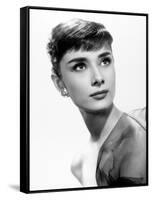 Audrey Hepburn. "Sabrina Fair" 1954, "Sabrina" Directed by Billy Wilder-null-Framed Stretched Canvas