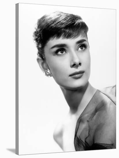 Audrey Hepburn. "Sabrina Fair" 1954, "Sabrina" Directed by Billy Wilder-null-Stretched Canvas