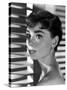 Audrey Hepburn. "Sabrina Fair" 1954, "Sabrina" Directed by Billy Wilder-null-Stretched Canvas