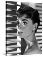 Audrey Hepburn. "Sabrina Fair" 1954, "Sabrina" Directed by Billy Wilder-null-Stretched Canvas