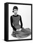 Audrey Hepburn. "Sabrina Fair" 1954, "Sabrina" Directed by Billy Wilder-null-Framed Stretched Canvas