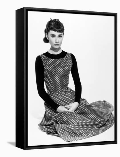 Audrey Hepburn. "Sabrina Fair" 1954, "Sabrina" Directed by Billy Wilder-null-Framed Stretched Canvas