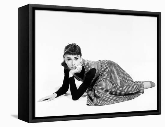 Audrey Hepburn. "Sabrina Fair" 1954, "Sabrina" Directed by Billy Wilder-null-Framed Stretched Canvas