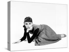 Audrey Hepburn. "Sabrina Fair" 1954, "Sabrina" Directed by Billy Wilder-null-Stretched Canvas