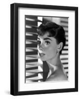 Audrey Hepburn. "Sabrina Fair" 1954, "Sabrina" Directed by Billy Wilder-null-Framed Premium Photographic Print