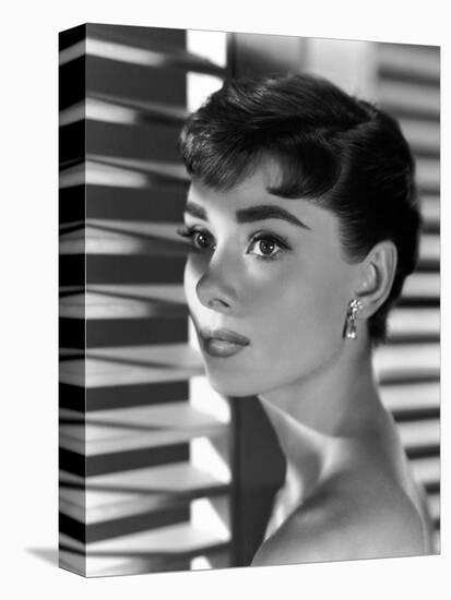 Audrey Hepburn. "Sabrina Fair" 1954, "Sabrina" Directed by Billy Wilder-null-Stretched Canvas