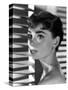 Audrey Hepburn. "Sabrina Fair" 1954, "Sabrina" Directed by Billy Wilder-null-Stretched Canvas