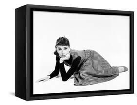 Audrey Hepburn. "Sabrina Fair" 1954, "Sabrina" Directed by Billy Wilder-null-Framed Stretched Canvas