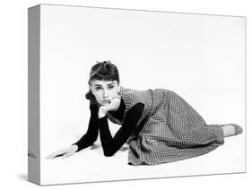 Audrey Hepburn. "Sabrina Fair" 1954, "Sabrina" Directed by Billy Wilder-null-Stretched Canvas