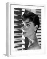 Audrey Hepburn. "Sabrina Fair" 1954, "Sabrina" Directed by Billy Wilder-null-Framed Photographic Print