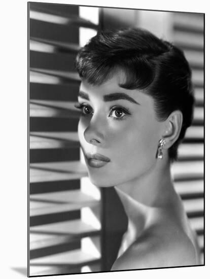 Audrey Hepburn. "Sabrina Fair" 1954, "Sabrina" Directed by Billy Wilder-null-Mounted Photographic Print