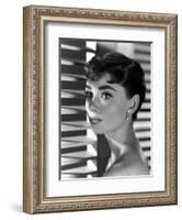 Audrey Hepburn. "Sabrina Fair" 1954, "Sabrina" Directed by Billy Wilder-null-Framed Photographic Print