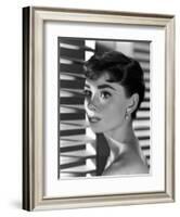 Audrey Hepburn. "Sabrina Fair" 1954, "Sabrina" Directed by Billy Wilder-null-Framed Photographic Print