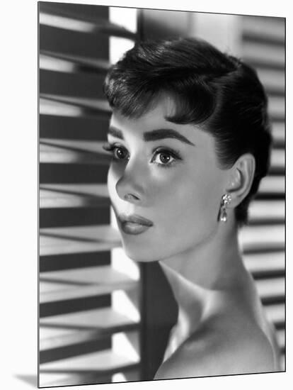 Audrey Hepburn. "Sabrina Fair" 1954, "Sabrina" Directed by Billy Wilder-null-Mounted Photographic Print