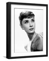 Audrey Hepburn. "Sabrina Fair" 1954, "Sabrina" Directed by Billy Wilder-null-Framed Photographic Print