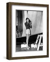 Audrey Hepburn. "Sabrina Fair" 1954, "Sabrina" Directed by Billy Wilder-null-Framed Photographic Print