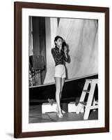 Audrey Hepburn. "Sabrina Fair" 1954, "Sabrina" Directed by Billy Wilder-null-Framed Photographic Print