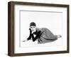 Audrey Hepburn. "Sabrina Fair" 1954, "Sabrina" Directed by Billy Wilder-null-Framed Photographic Print