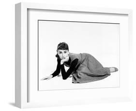 Audrey Hepburn. "Sabrina Fair" 1954, "Sabrina" Directed by Billy Wilder-null-Framed Photographic Print