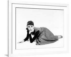 Audrey Hepburn. "Sabrina Fair" 1954, "Sabrina" Directed by Billy Wilder-null-Framed Photographic Print