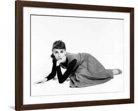 Audrey Hepburn. "Sabrina Fair" 1954, "Sabrina" Directed by Billy Wilder-null-Framed Photographic Print