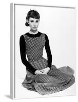 Audrey Hepburn. "Sabrina Fair" 1954, "Sabrina" Directed by Billy Wilder-null-Framed Photographic Print